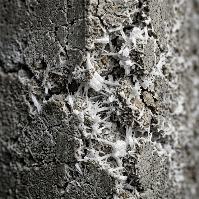 Patologías del Concreto: Identificación Temprana del Salitre Estructural